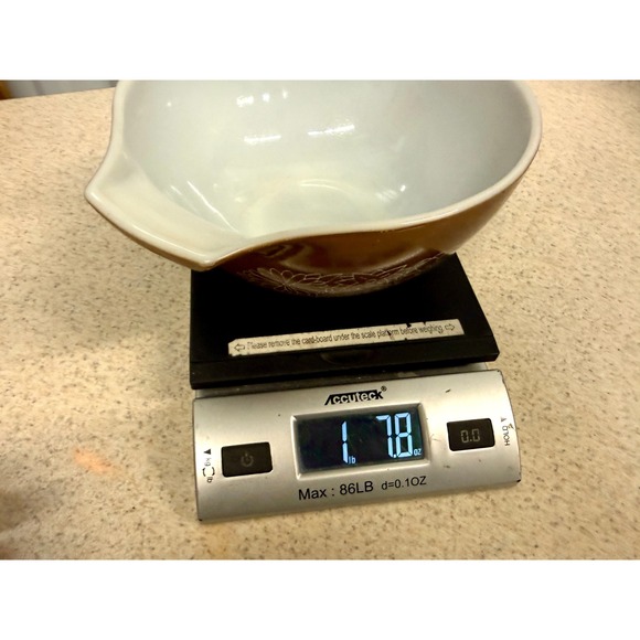 Vintage Pyrex Woodland Brown Mixing Bowl – #442 Cinderella Nesting Bowl – 1.5 L - Picture 6 of 6